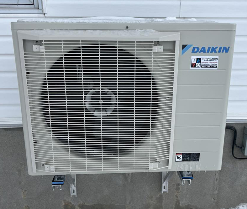 Thermopompe Daikin.